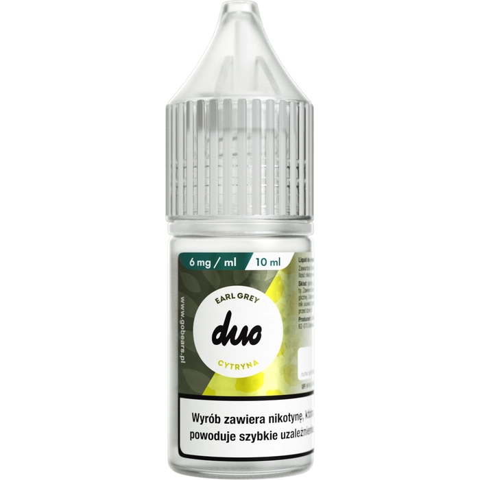Liquid DUO 10ml - Earl Grey Cytryna 6mg