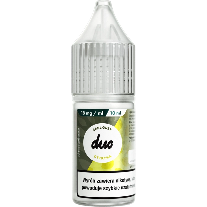 Liquid DUO 10ml - Earl Grey Cytryna 18mg