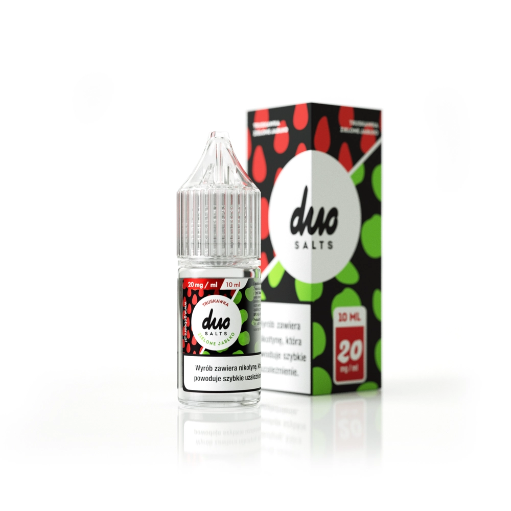 DUO Salt 10ml - Truskawka Jabłko 20mg