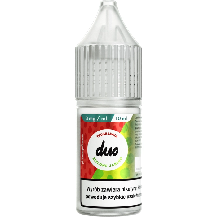 Liquid DUO 10ml - Truskawka Kiwi 3mg