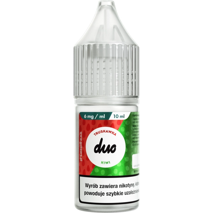 Liquid DUO 10ml - Truskawka Zielone Jabłko 6mg