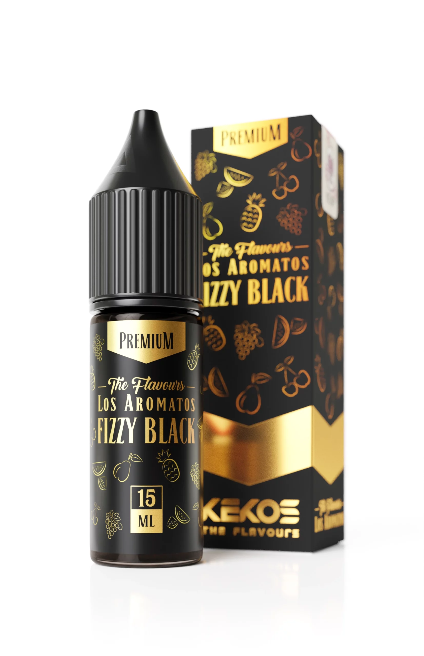 Los Aromatos Premium 15ml - Fizzy Black