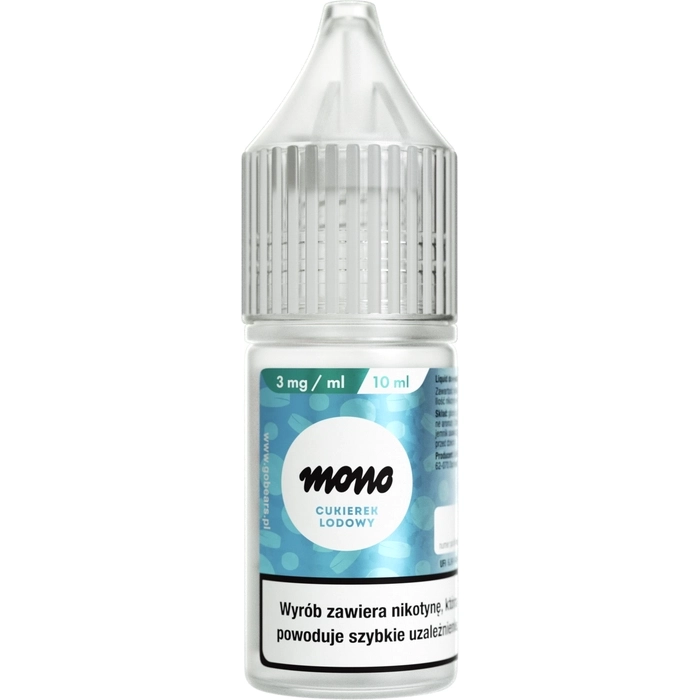 Liquid MONO 10ml - Cukierek Lodowy 3mg
