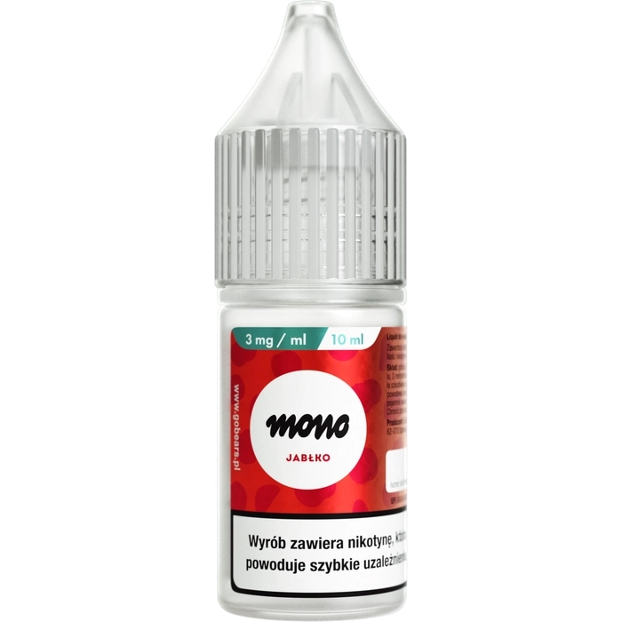 Liquid MONO 10ml - Jabłko 3mg