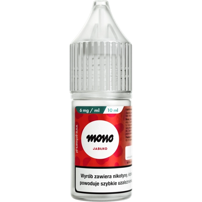 Liquid MONO 10ml - Jabłko 6mg