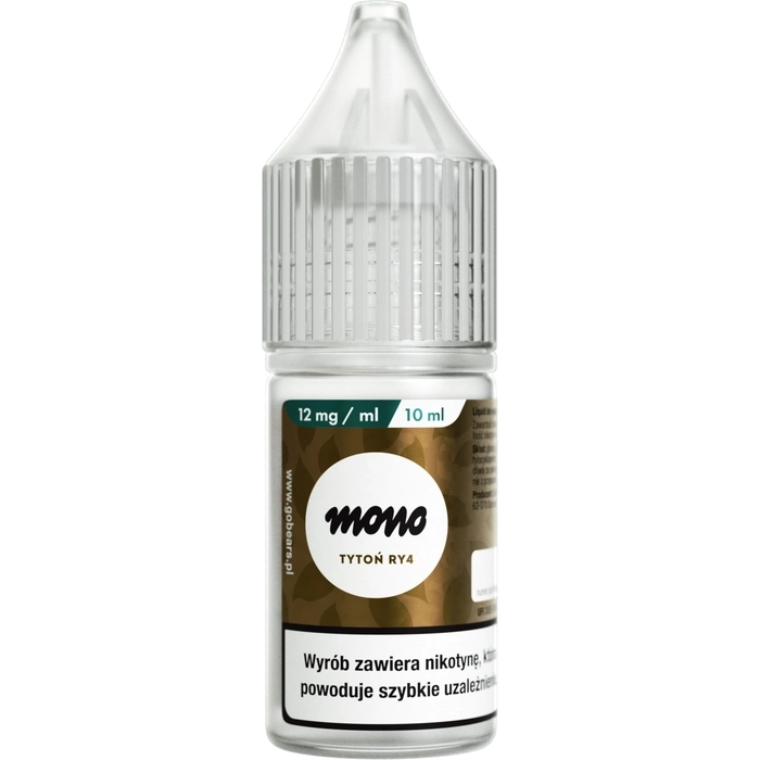 Liquid MONO 10ml - Tytoń RY4 12mg