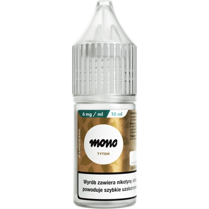 Liquid MONO 10ml - Tytoń 6mg