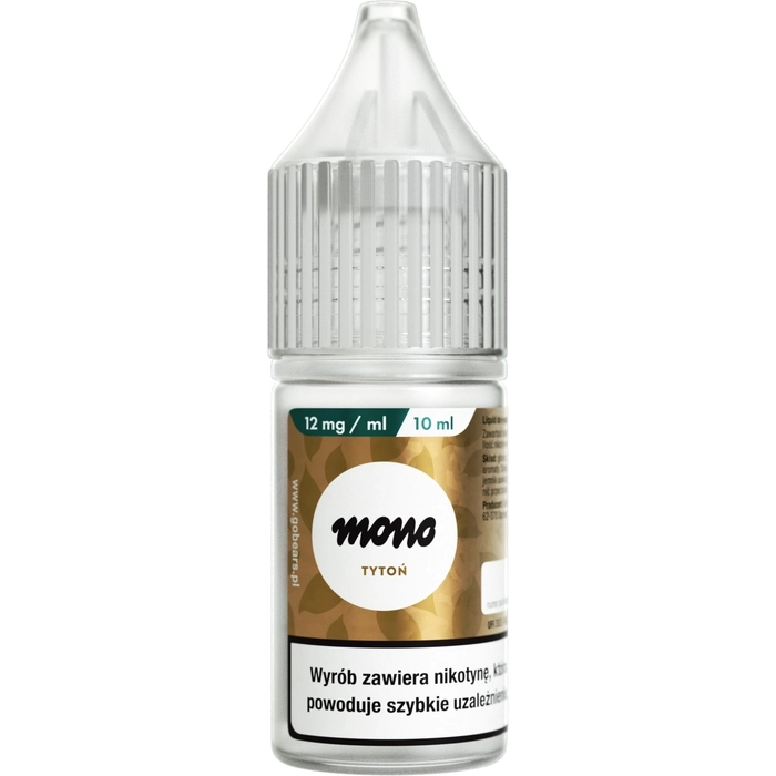 Liquid MONO 10ml - Tytoń 12mg