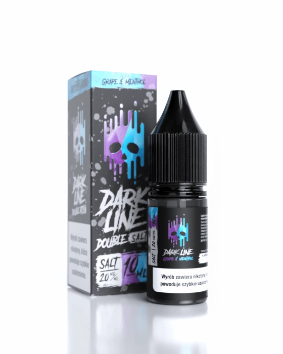 Dark Line Double Salt 10ml - Grape Menthol 20mg