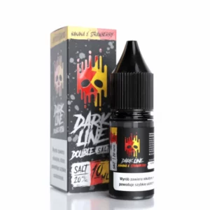 Dark Line Double Salt 10ml - Strawberry Banana 20mg