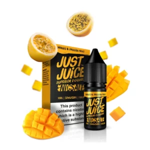 Just Juice 10ml - Mango & Passion Fruit 20mg