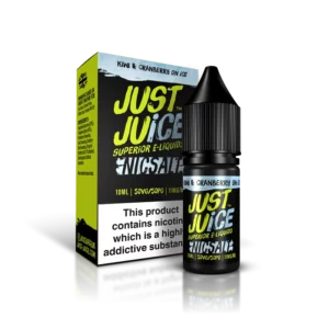 Just Juice 10ml - Kiwi & Cranberries on Ice 11mg