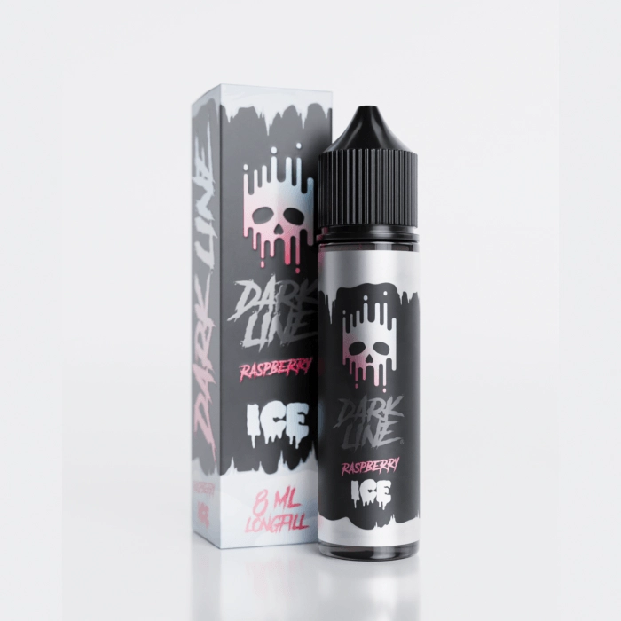 Longfill Dark Line Ice 8/60ml - Raspberry