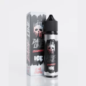 Longfill Dark Line Ice 8/60ml - Strawberry