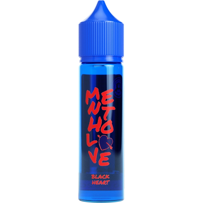 Longfill MENTHOLOVE 12/60ml - Black Heart