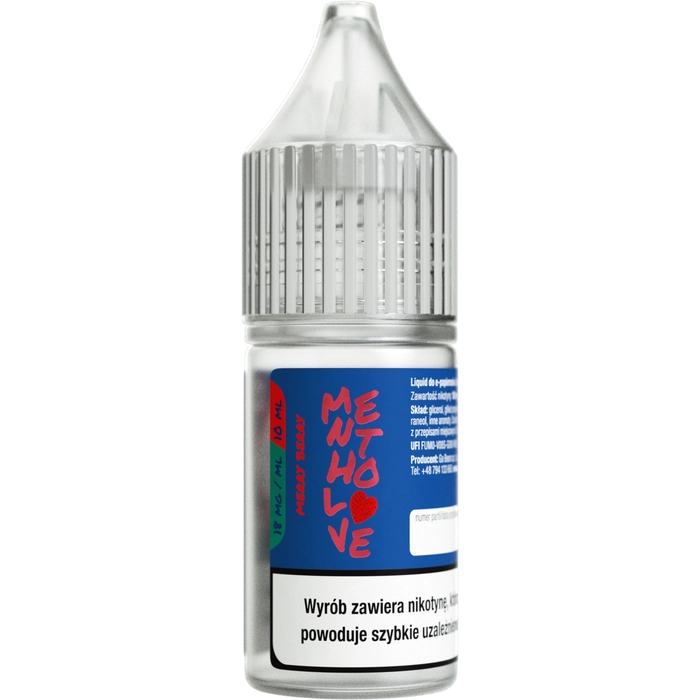 Liquid MENTHOLOVE 10ML - Merry Berry 18mg