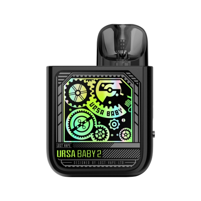 POD Lost Vape Ursa Baby 2 Pop Black x Time Gear