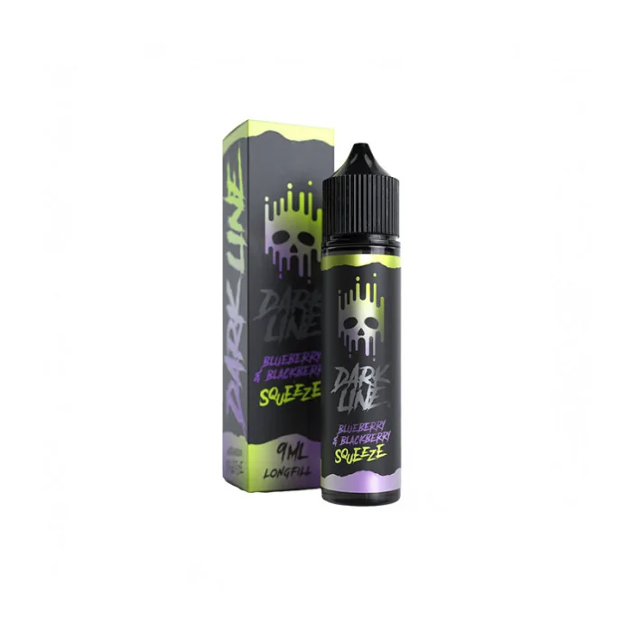 Longfill Dark Line Squeeze 9/60ml - Blueberry Blackberry
