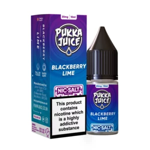 Pukka Juice Salt 10ml - Blackberry Lime 10mg
