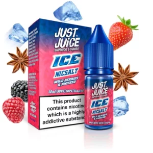Just Juice Ice 10ml - Wild Berries & Aniseed 20mg