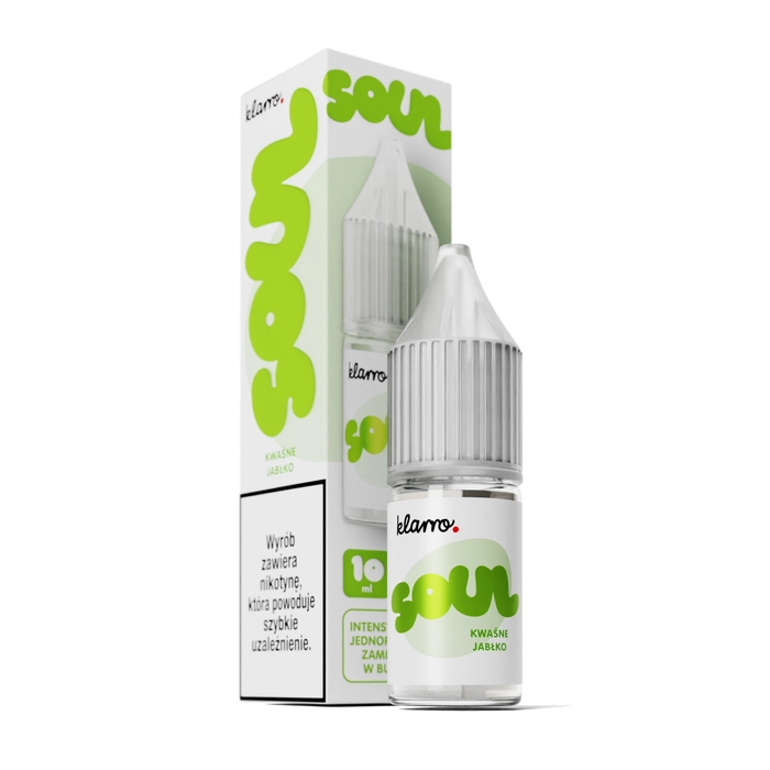 Klarro Soul Salt 10ml - Kwaśne Jabłko 20mg