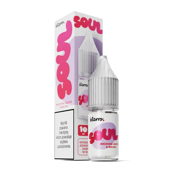 Klarro Soul Salt 10ml - Mrożona Jagoda i Malina 20mg