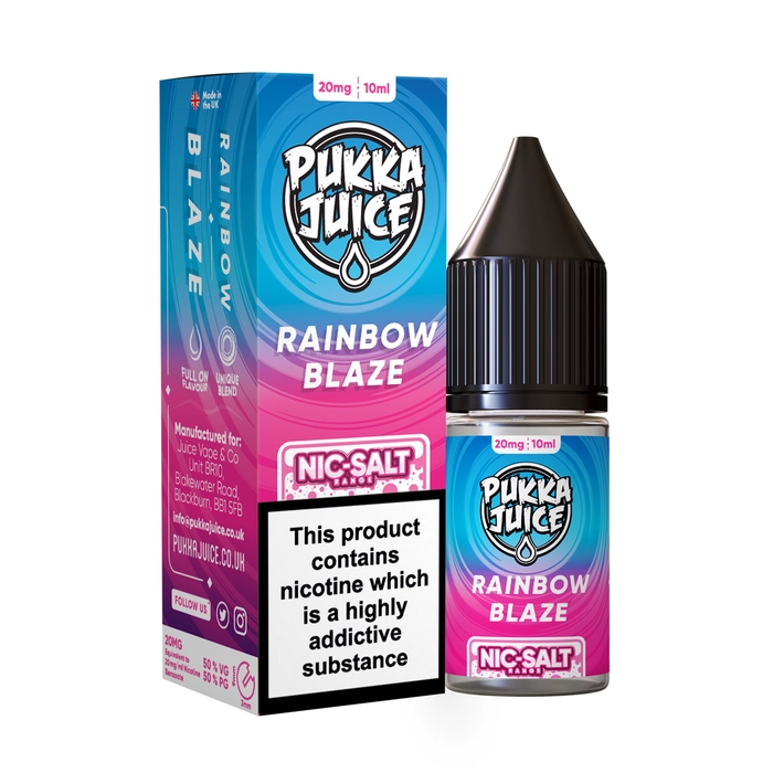 Pukka Juice Salt 10ml - Rainbow Blaze 20mg